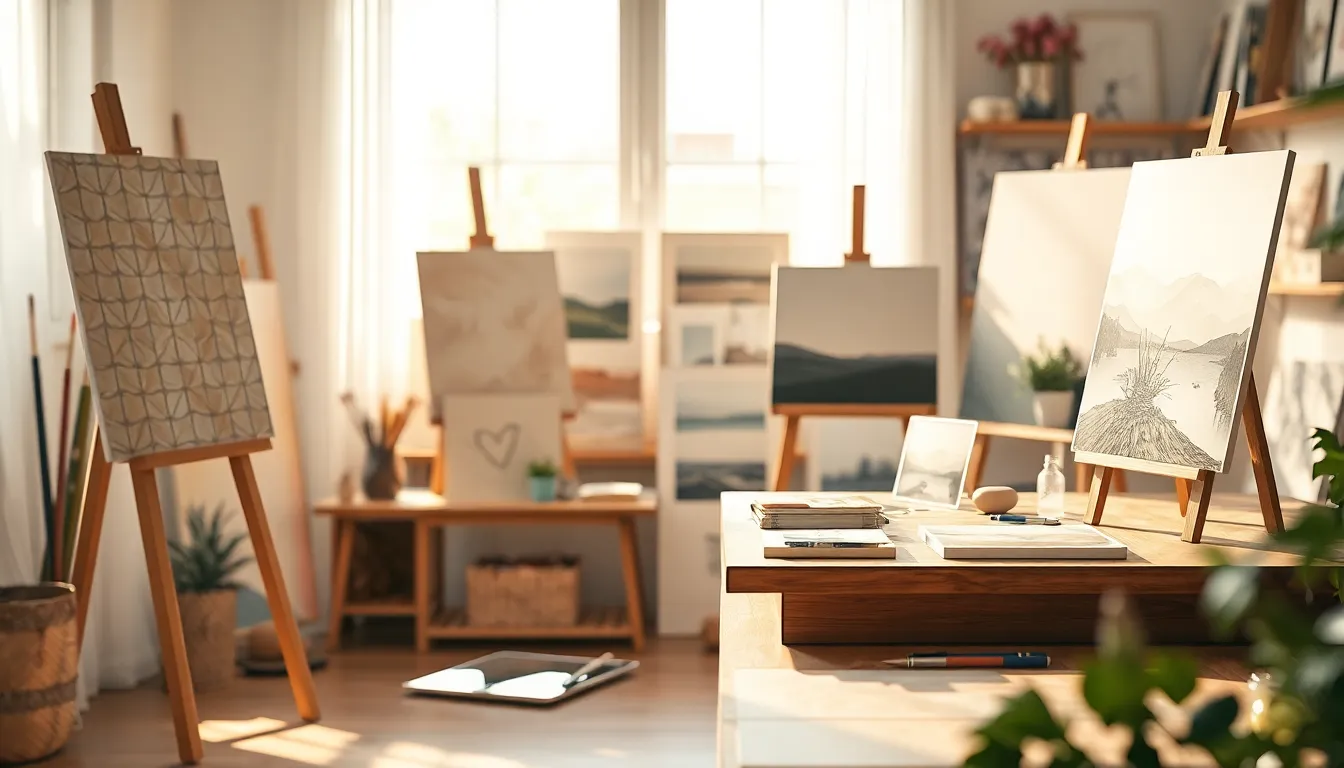 AI 아트 창작자가 롱테일 키워드를 분석하는 모습