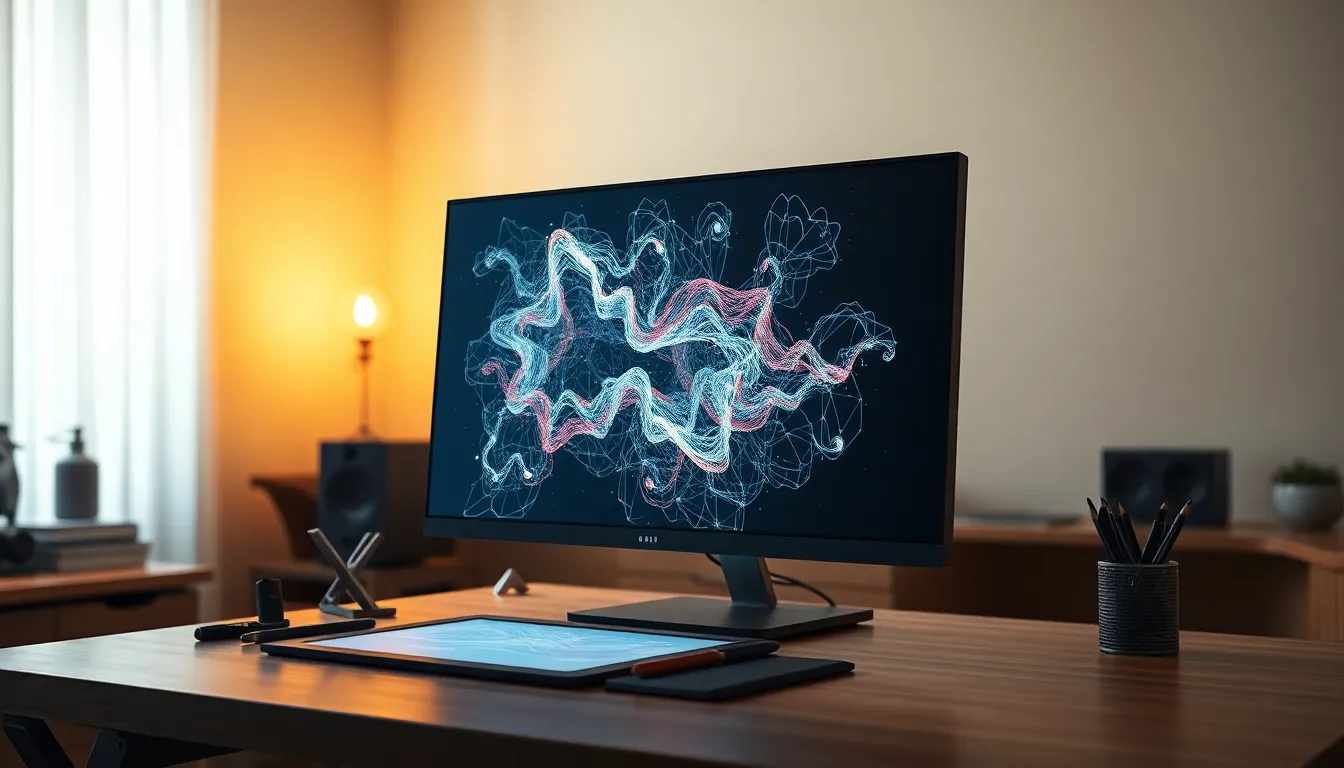 AI 아트 예시 이미지: 환상적인 풍경