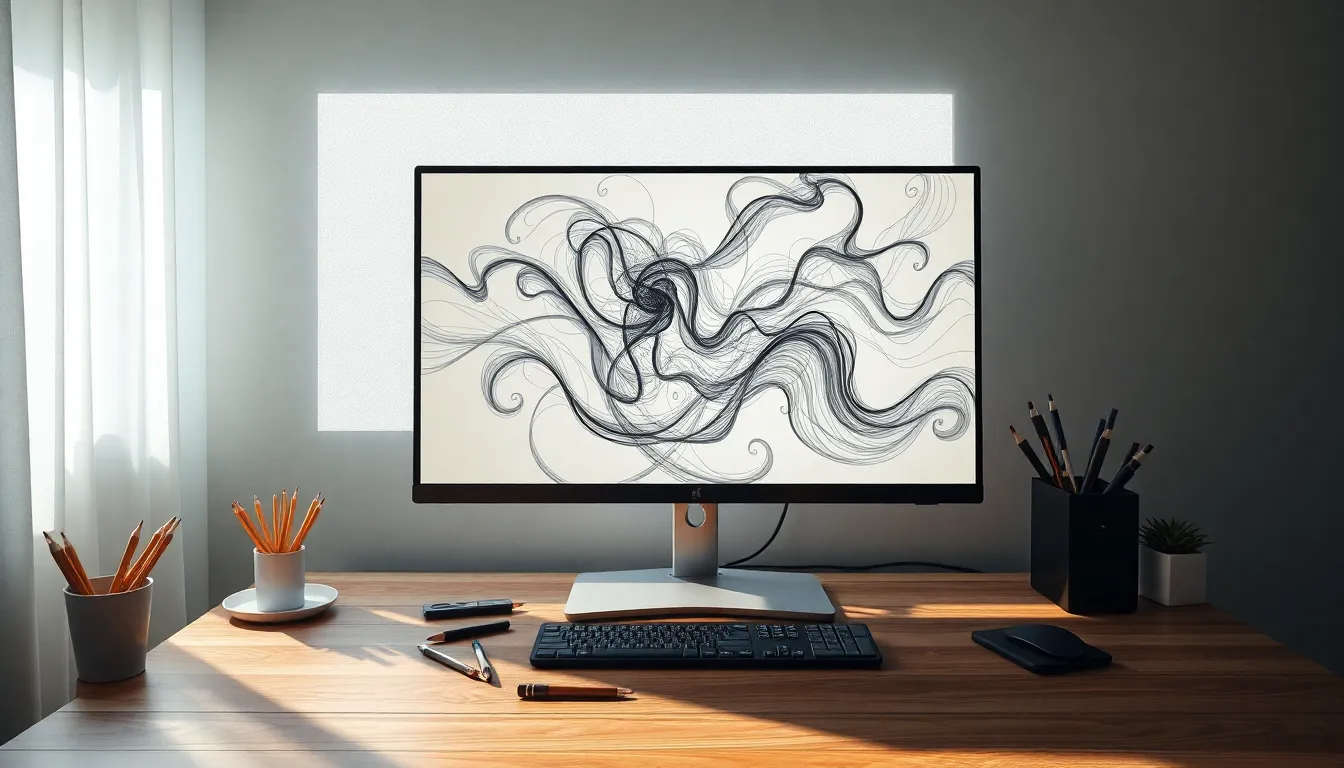 AI 아트 캔버스 제작 예시 이미지