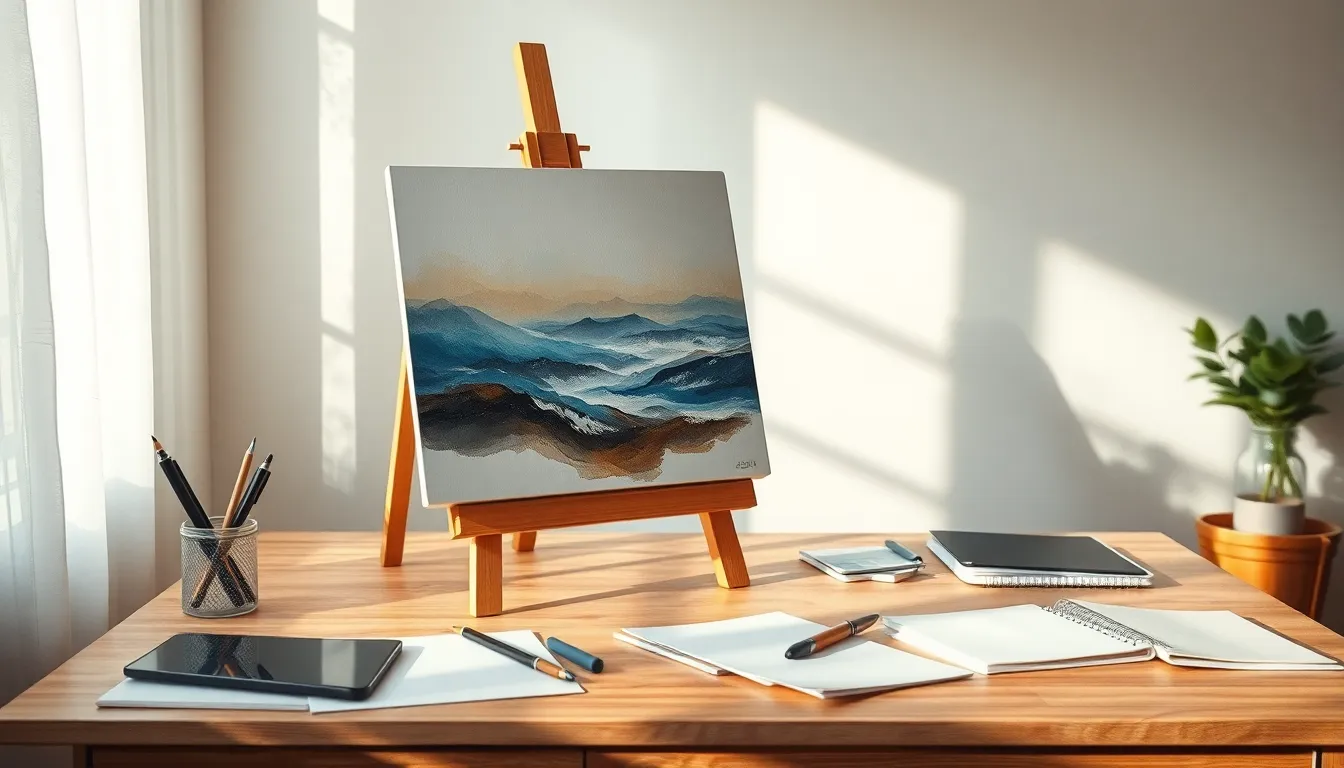 2026년 AI 아트 트렌드를 보여주는 추상적인 이미지