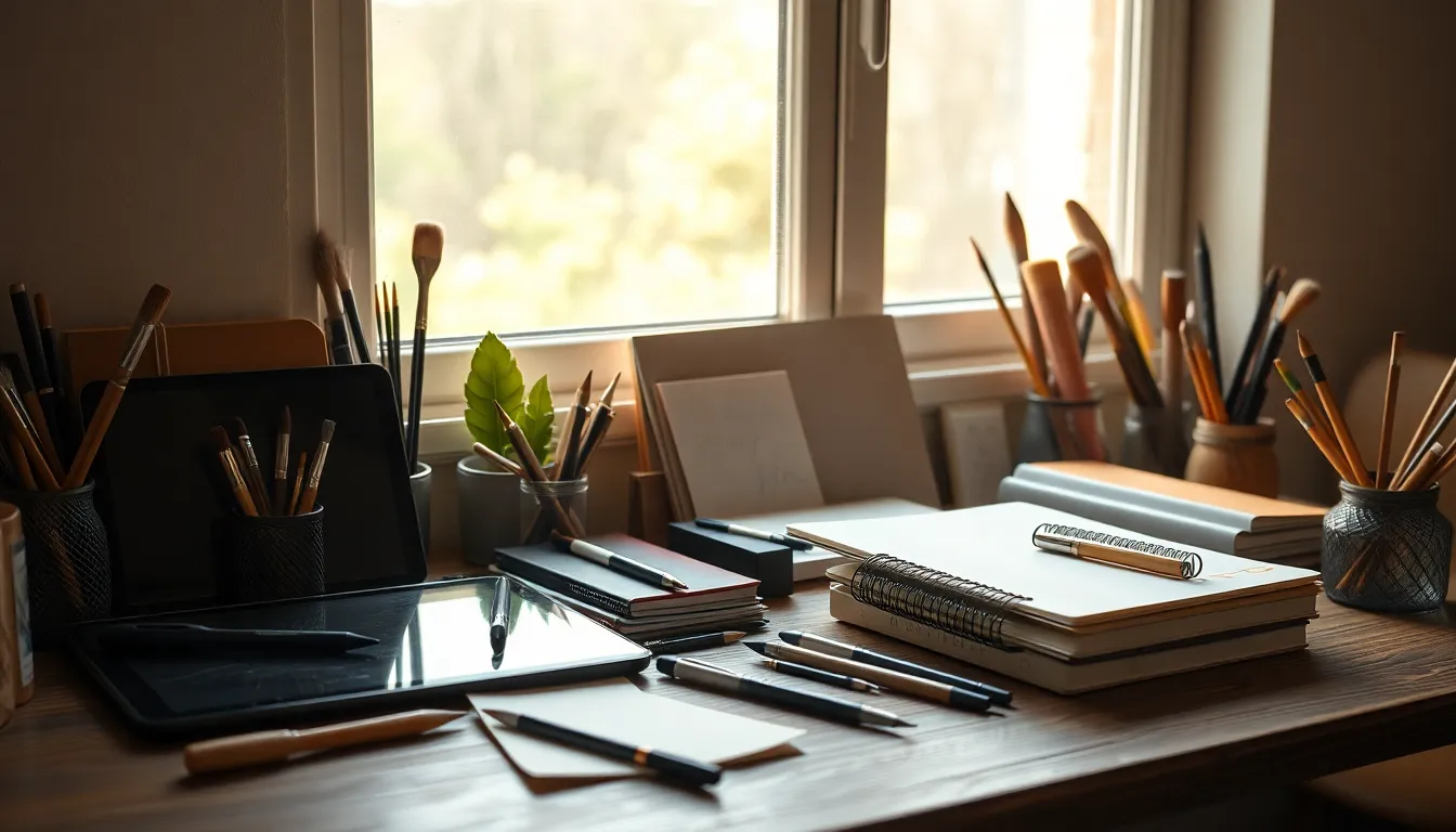 AI 아트와 인간의 협업을 상징하는 추상적인 이미지