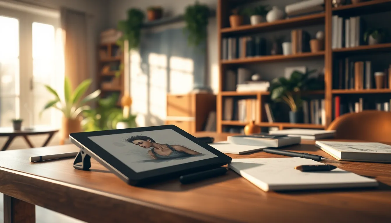 AI 아트로 생성된 미래 도시 풍경