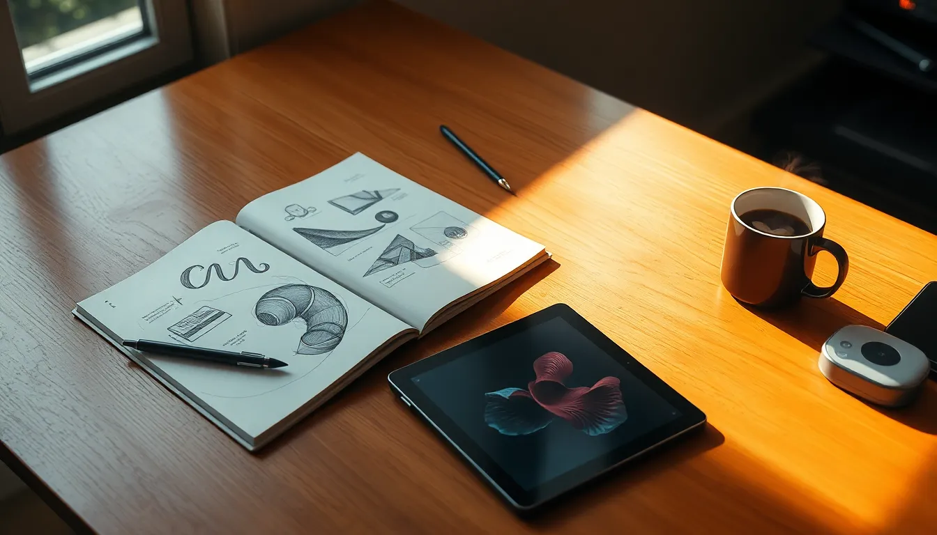 AI 아트로 생성된 미래 도시 풍경 이미지