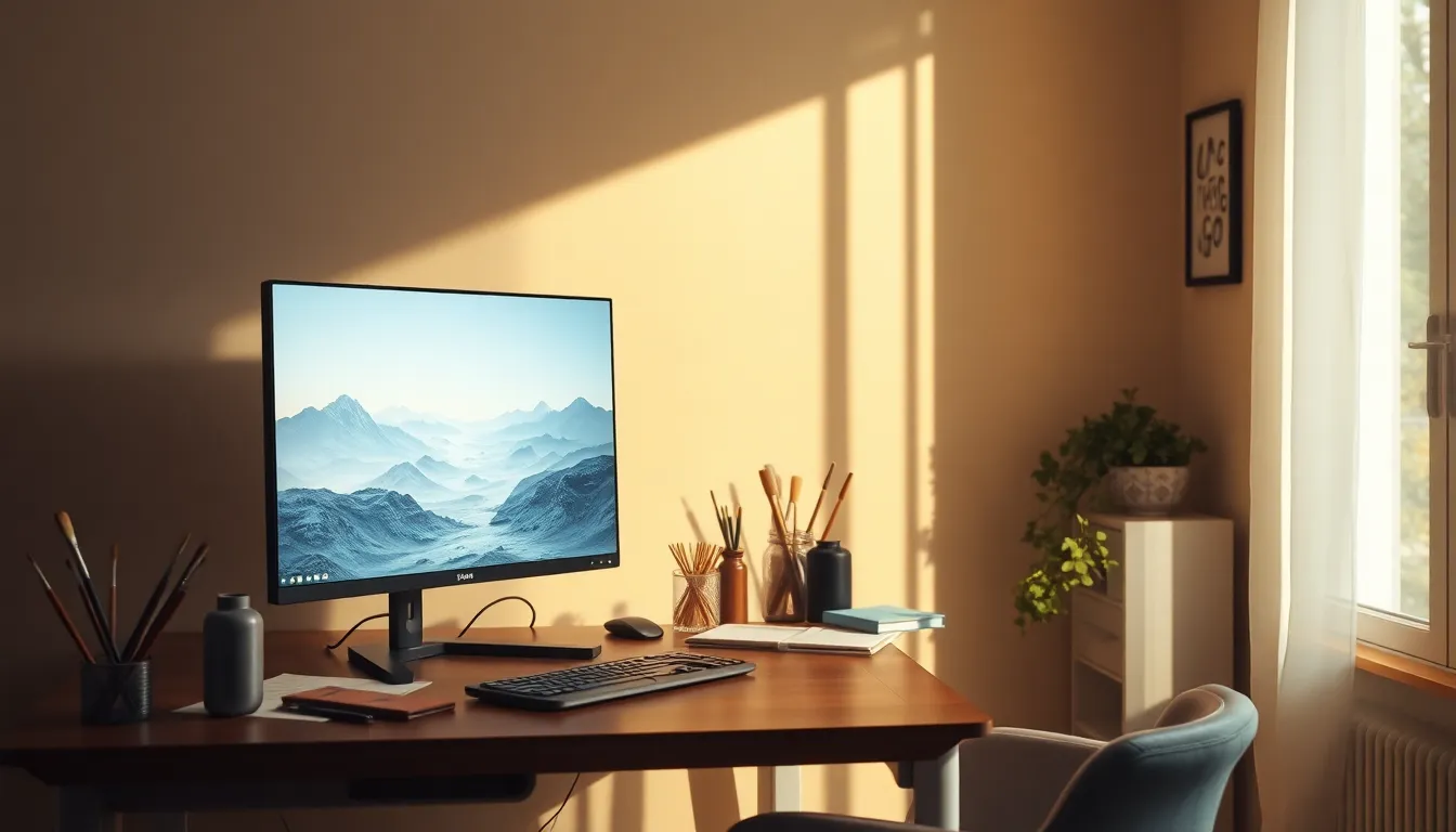 AI 아트와 인간의 협업을 보여주는 추상적인 이미지