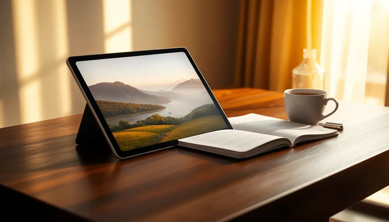 AI 아트 작업을 하는 듯한 모습의 컴퓨터 화면과 손