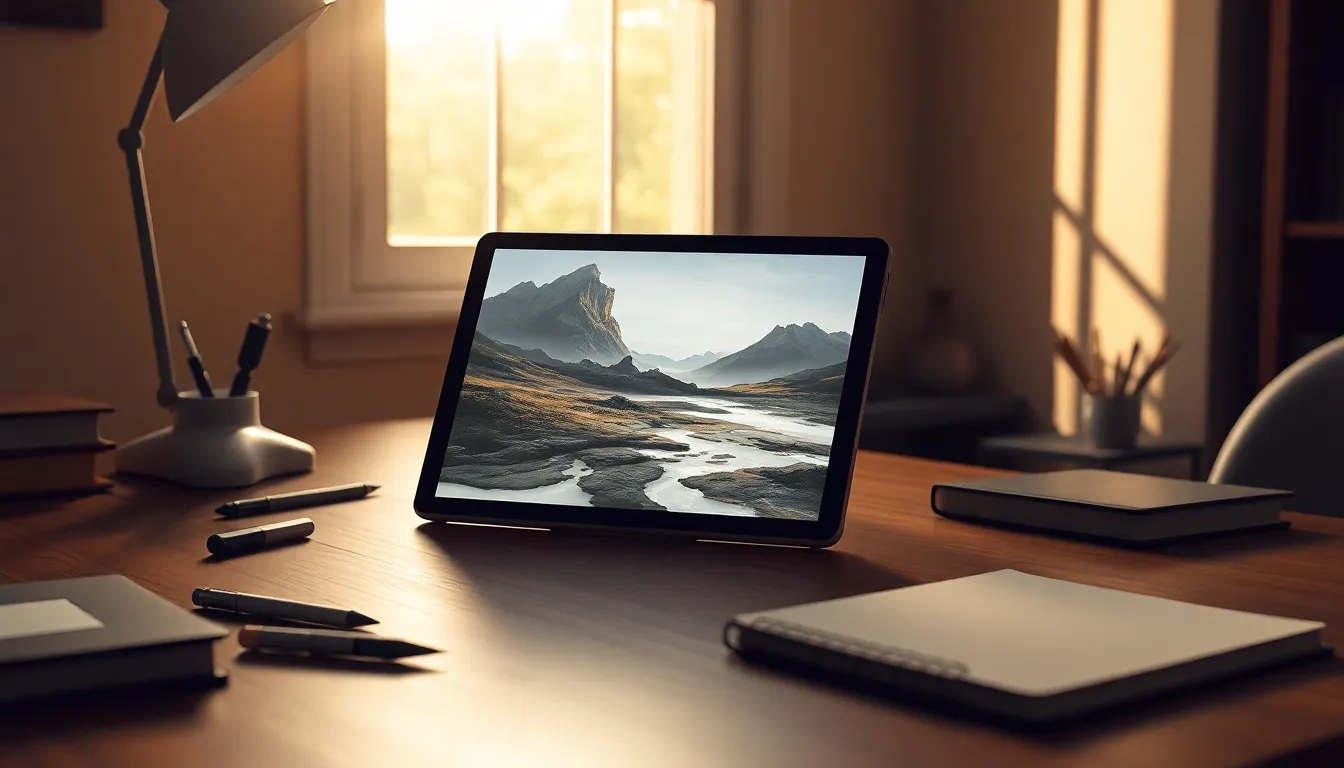 AI 아트로 생성된 아름다운 풍경 이미지