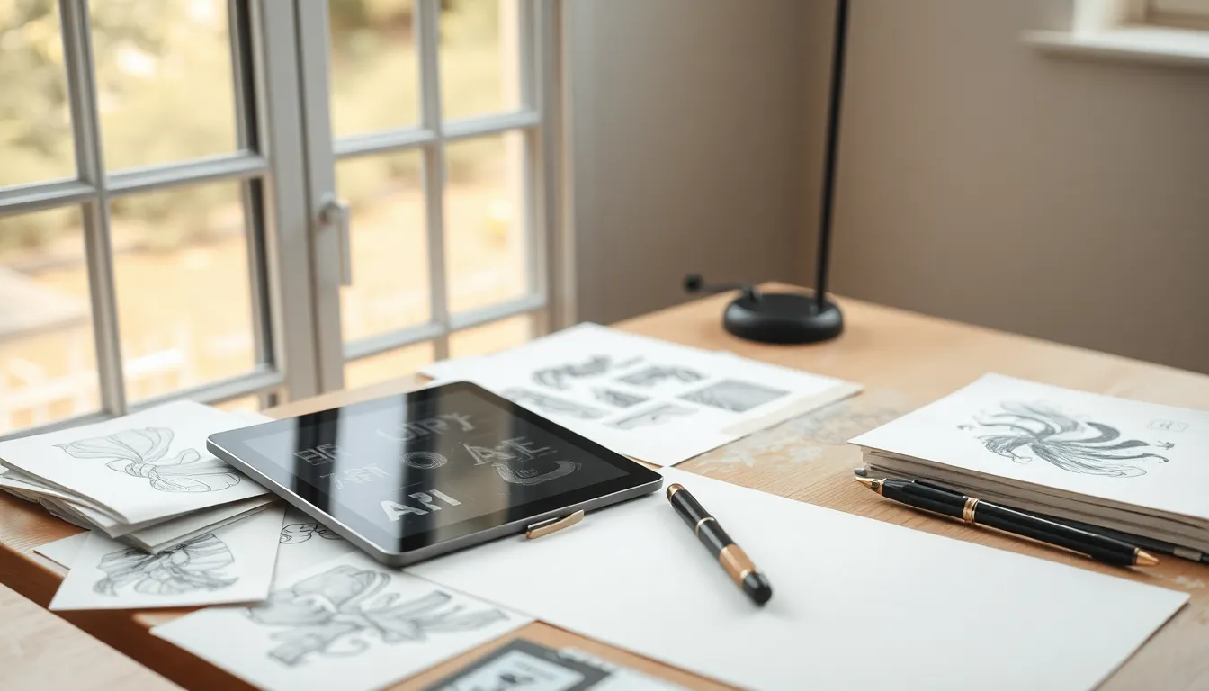 AI 아트로 생성된 미래 도시 풍경